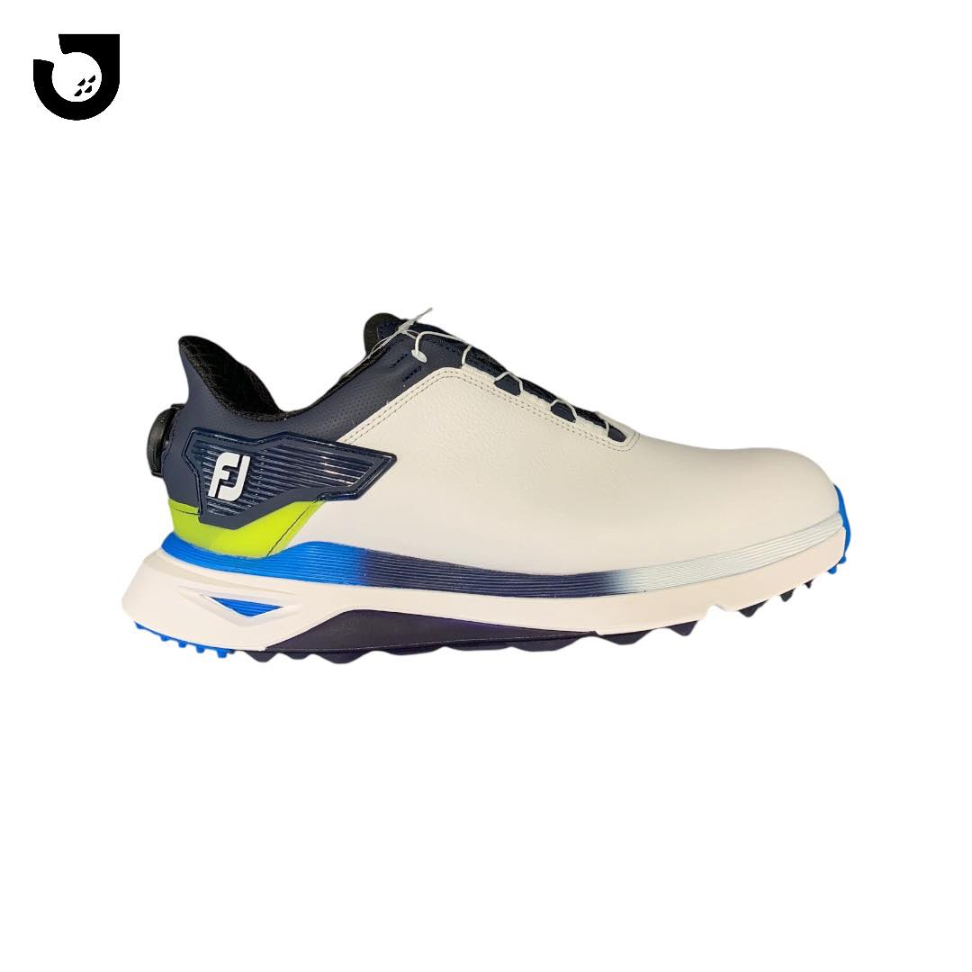 Gambar Footjoy Pro/Slx Boa Men'S Spikeless Shoes (White/Navy/Blue) di Matraman, Jakarta Timur dari Jakarta Golf Shop