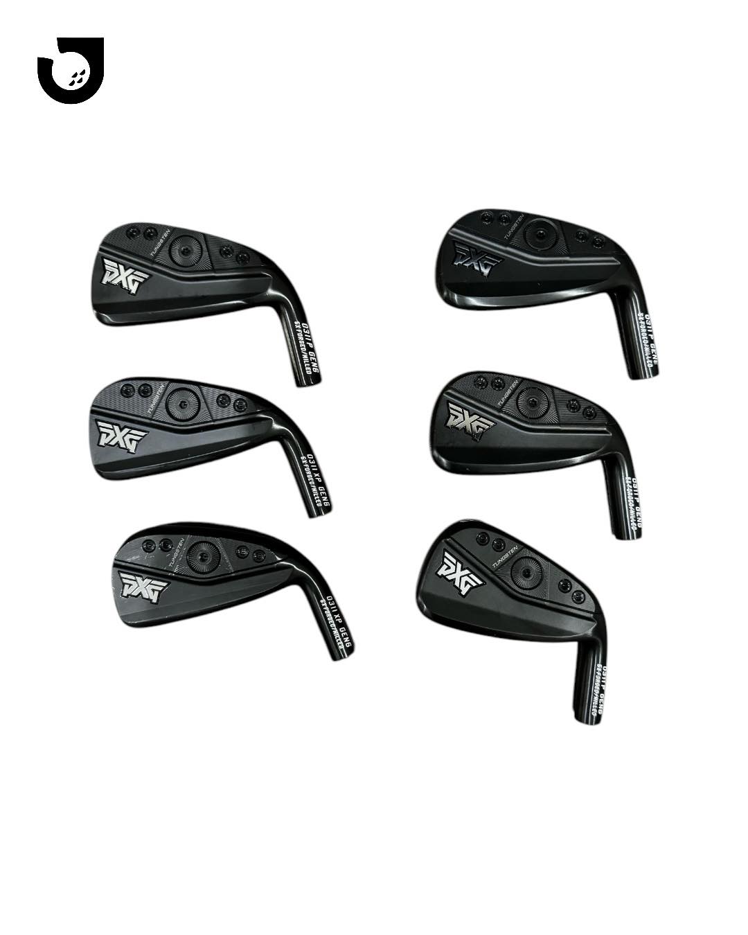 Gambar Pxg Gen 6 0311Xp/P Double Black 5-Pw (6 Pieces) Head Only di Tebet - Jaksel dari Jakarta Golf Shop